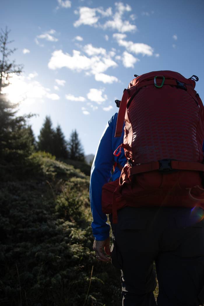 Aufstieg im Gegenlicht, Vorarlberg